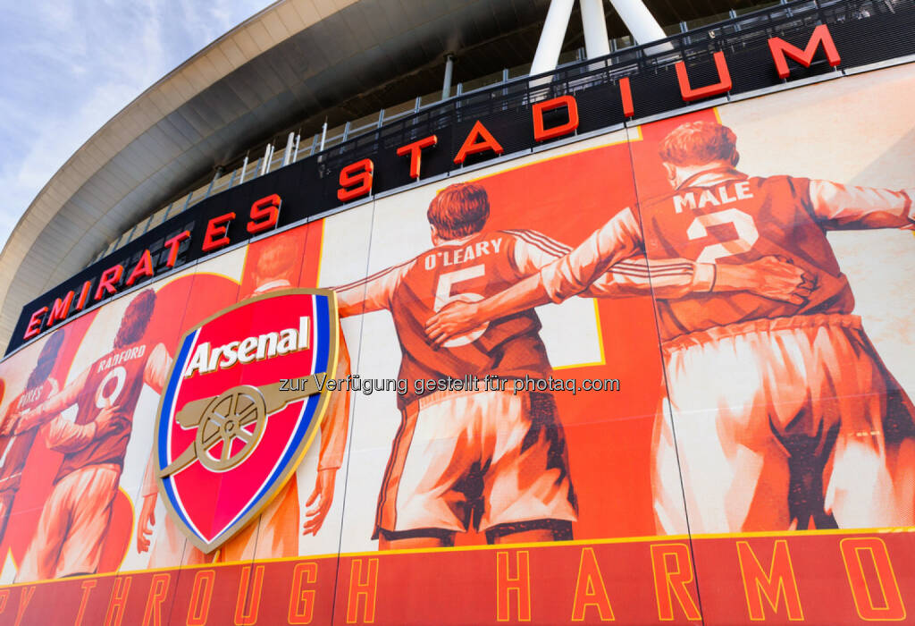 Arsenal, Fussball, Stadion, <a href=http://www.shutterstock.com/gallery-1581986p1.html?cr=00&pl=edit-00>Jason Batterham</a> / <a href=http://www.shutterstock.com/editorial?cr=00&pl=edit-00>Shutterstock.com</a>, Jason Batterham / Shutterstock.com, © www.shutterstock.com (25.02.2015) 