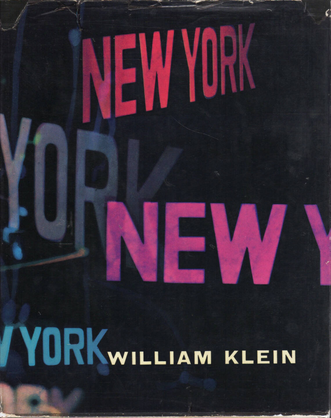 William Klein - Life Is Good and Good For You In New York: Trance Witness Revels, Giangiacomo Feltrinelli Editore 1956, Cover - http://josefchladek.com/book/william_klein_-_life_is_good_and_good_for_you_in_new_york_trance_witness_revels