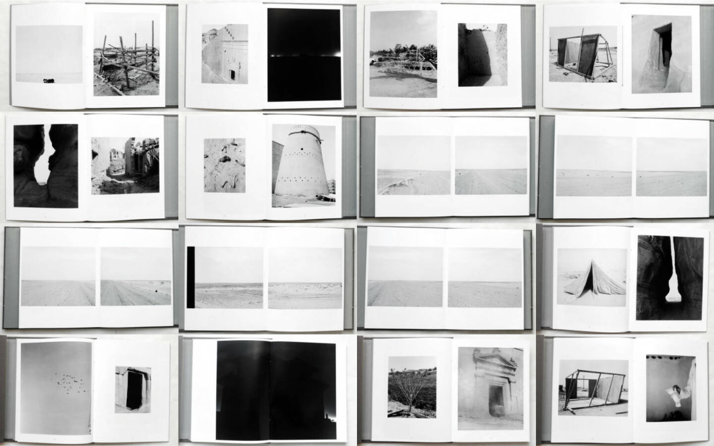 John Gossage - Nothing, Waltz Books 2014, Beispielseiten, sample spreads - http://josefchladek.com/book/john_gossage_-_nothing