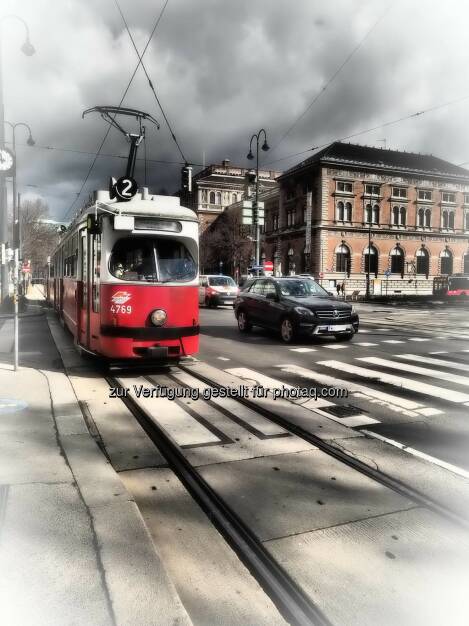 Wien Strassenbahn, © Dirk Herrmann (08.03.2015) 