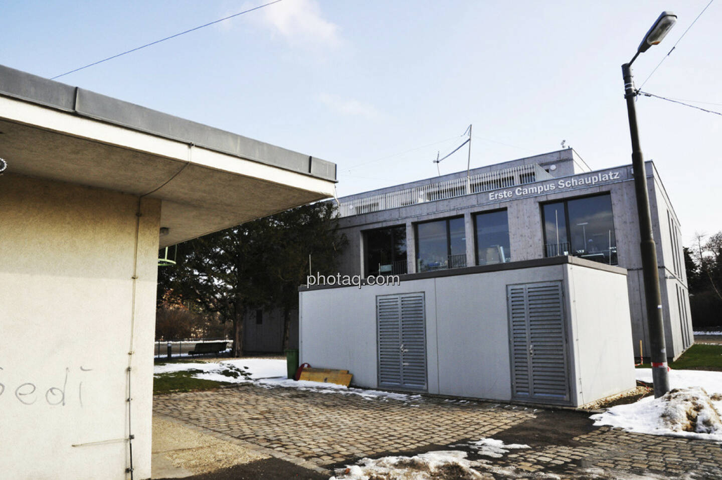 Erste Campus Schauplatz - Zentralbahnhof Wien