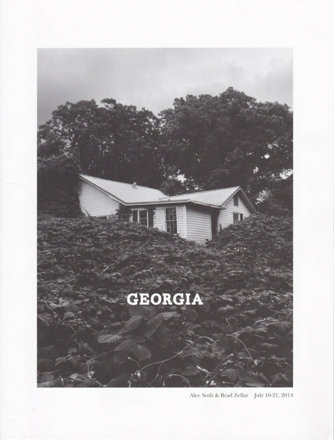 Alec Soth and Brad Zellar - LBM Dispatch #7: Georgia, Little Brown Mushroom 2014, Cover - http://josefchladek.com/book/alec_soth_and_brad_zellar_-_lbm_dispatch_7_georgia