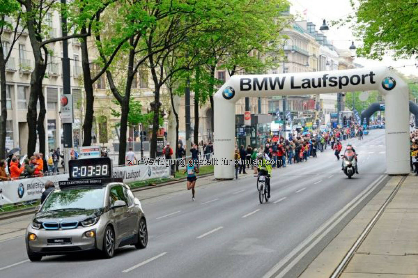 BMW 2015 bereits zum dritten Mal Partner des Vienna City Marathon.