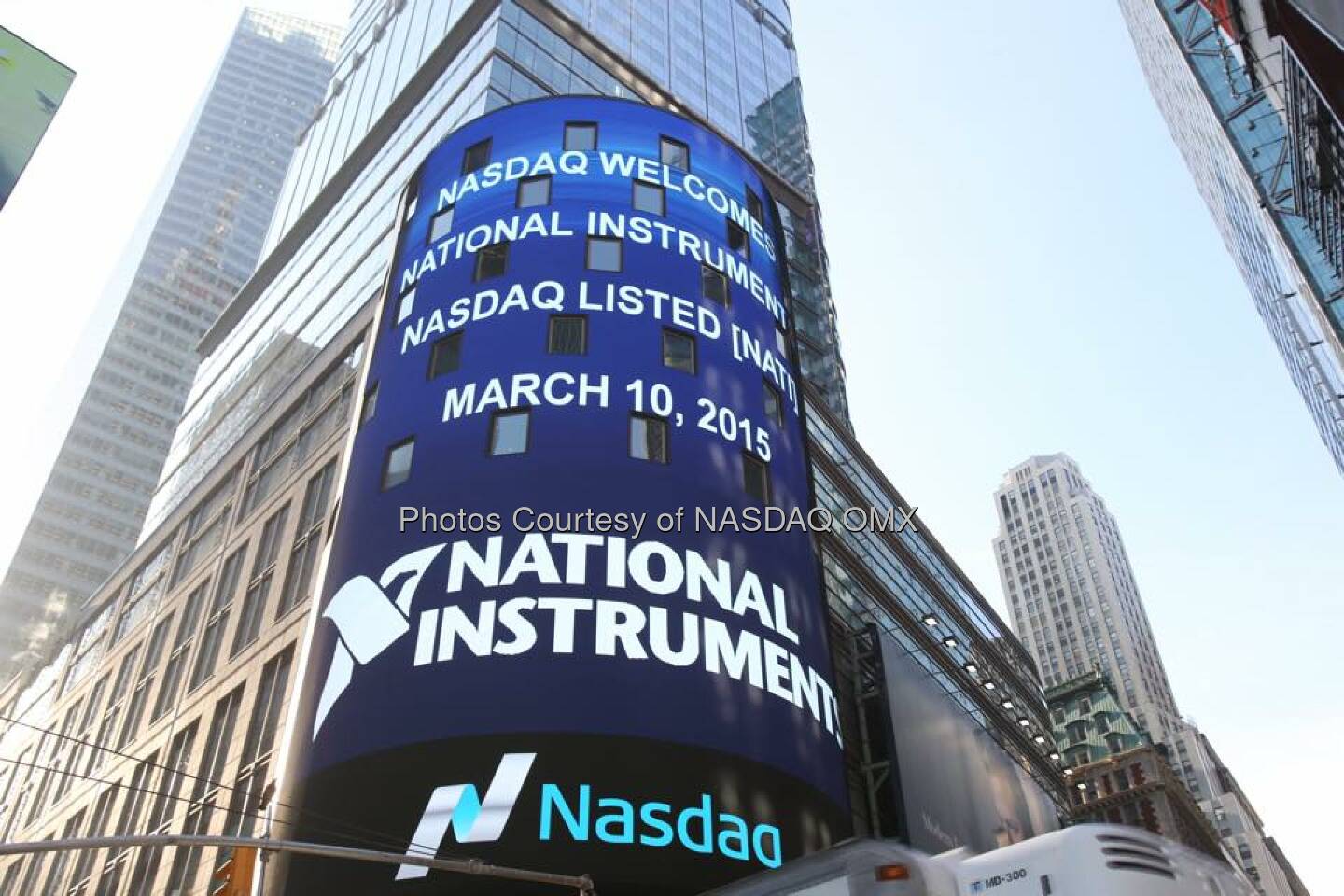 National Instruments rings the Nasdaq Opening Bell! $NATI  Source: http://facebook.com/NASDAQ