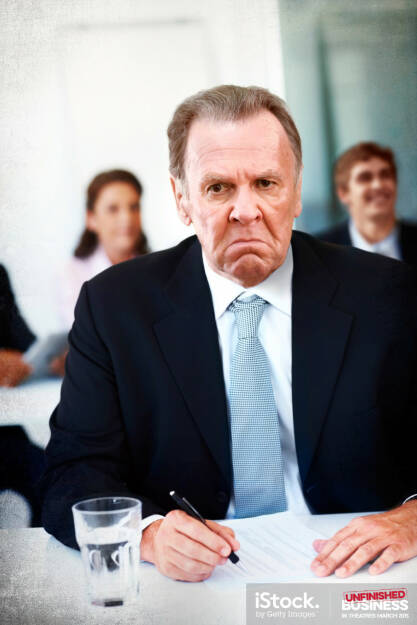 Timothy McWinters is not an impressed business man, iStock, Getty Images (16.03.2015) 