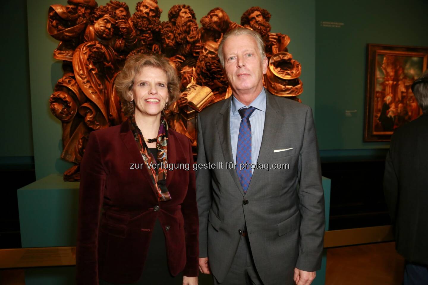 Sabine Haag, Generaldirektorin Kunsthistorisches Museum und Reinhold Mitterlehner, Vizekanzler und Bundesminister für Wissenschaft, Forschung und Wirtschaft: Vizekanzler Mitterlehner eröffnete die „Fantastischen Welten“ im Kunsthistorischen Museum