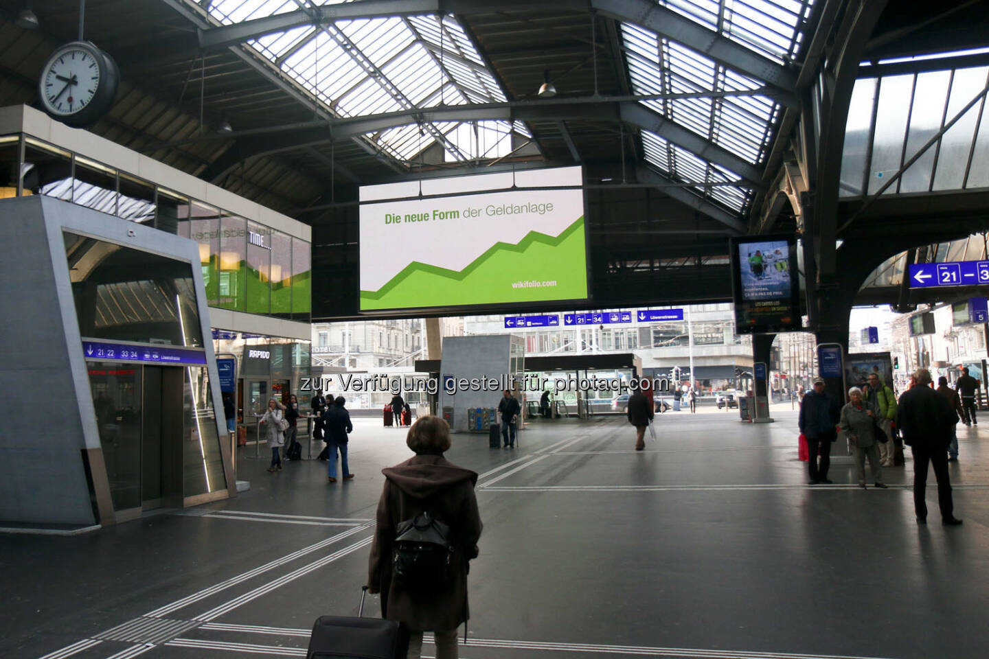 Zürich Hauptbahnhof Die neue Form der Geldanlage wikifolio