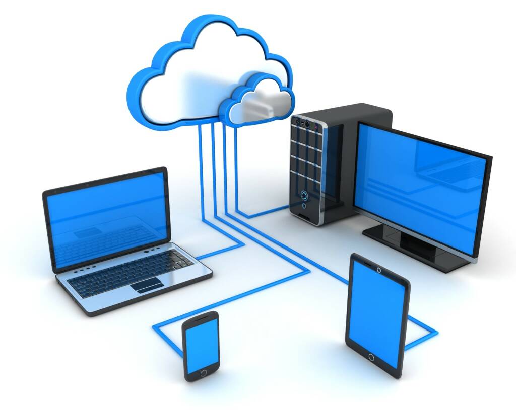 Cloud Storage, Computer, Tablet, Smartphone, Speicher http://www.shutterstock.com/de/pic-215681095/stock-photo-abstract-cloud-storage-done-in-d.html, © www.shutterstock.com (25.03.2015) 