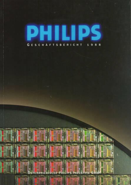 Österreichische Philips Industrie GmbH Geschäftsbericht 1988 - http://boerse-social.com/financebooks/show/osterreichische_philips_industrie_gmbh_geschaftsbericht_1988 (31.03.2015) 