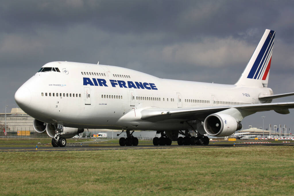 Air France Boeing B747-400 <a href=http://www.shutterstock.com/gallery-1462280p1.html?cr=00&pl=edit-00>Lukas Rebec</a> / <a href=http://www.shutterstock.com/editorial?cr=00&pl=edit-00>Shutterstock.com</a>, © www.shutterstock.com (13.04.2015) 