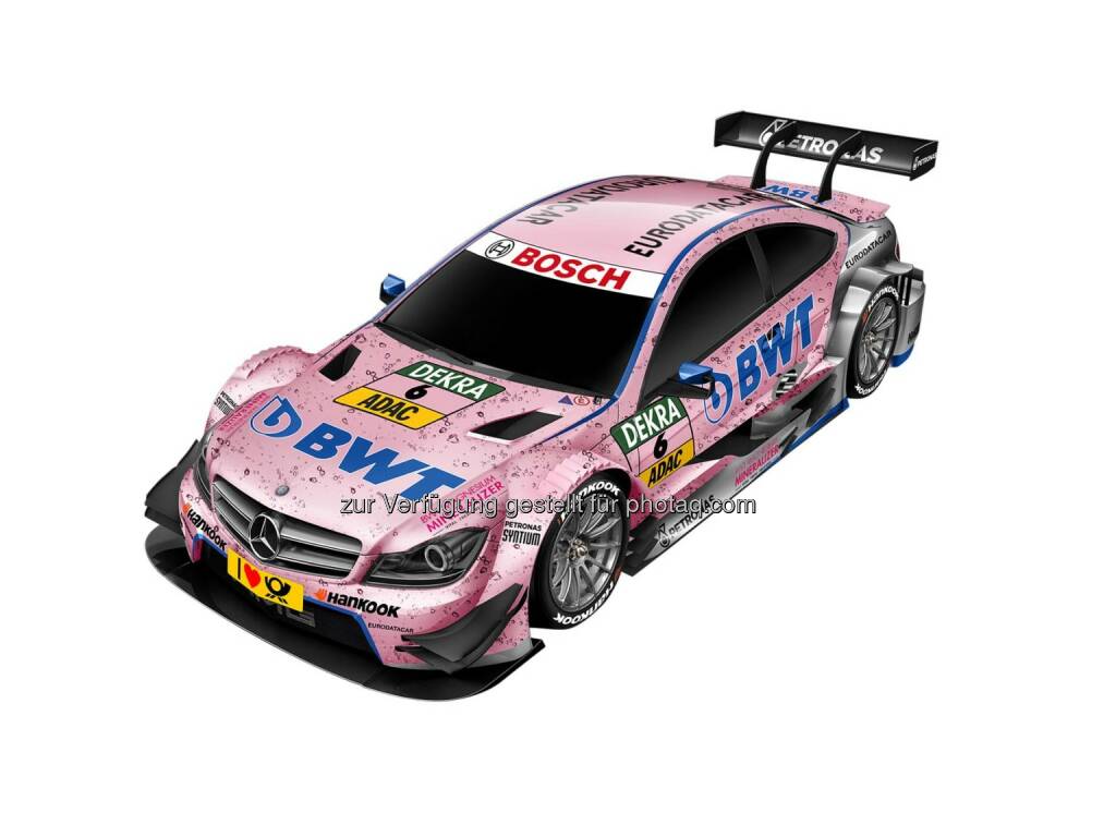 BWT wird neuer Sponsor von DTM Mercedes AMG, © Aussendung (13.04.2015) 