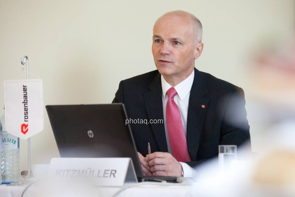 Günter Kitzmüller, Rosenbauer International AG, © photaq/Michaela Mejta (15.04.2015) 