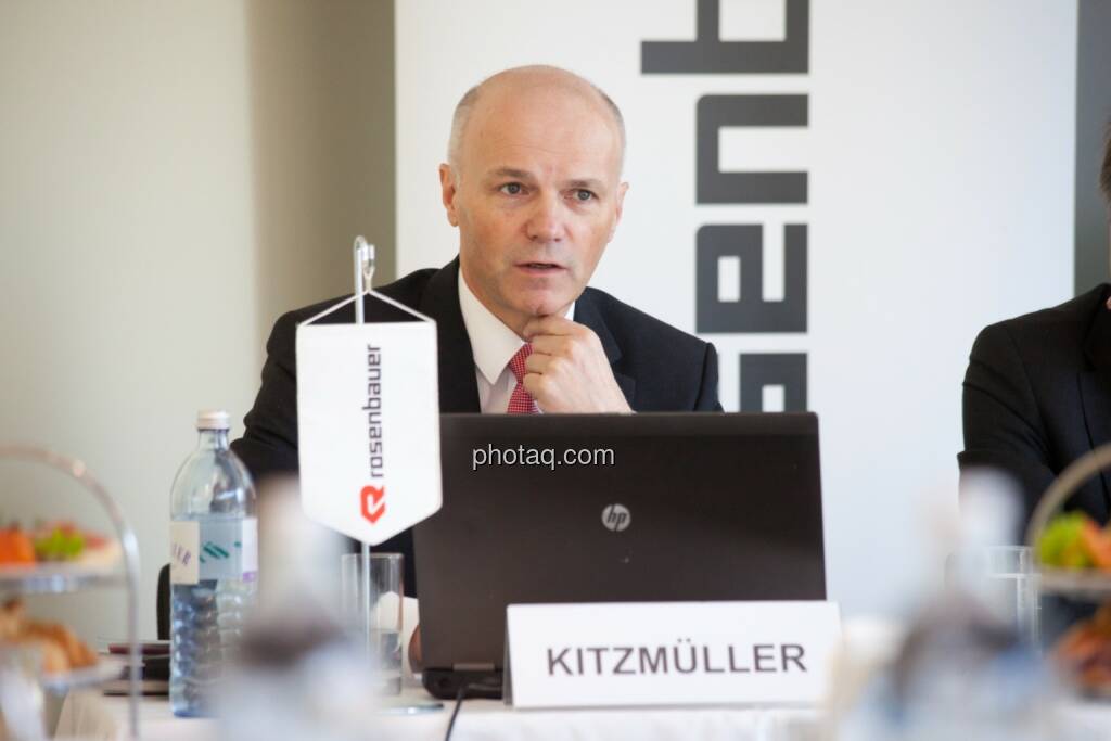 Günter Kitzmüller, Rosenbauer International AG, © photaq/Michaela Mejta (15.04.2015) 