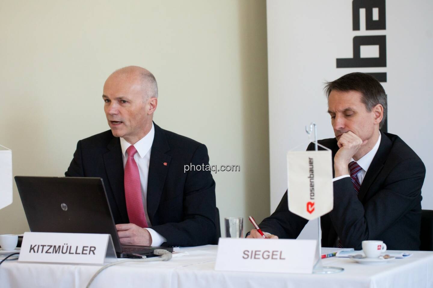 Günter Kitzmüller, Rosenbauer International AG, Dieter Siegel, Rosenbauer International AG