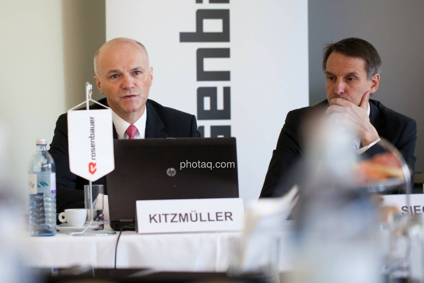 Günter Kitzmüller, Rosenbauer International AG, Dieter Siegel, Rosenbauer International AG