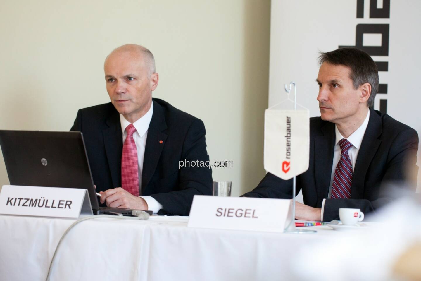 Günter Kitzmüller, Rosenbauer International AG, Dieter Siegel, Rosenbauer International AG