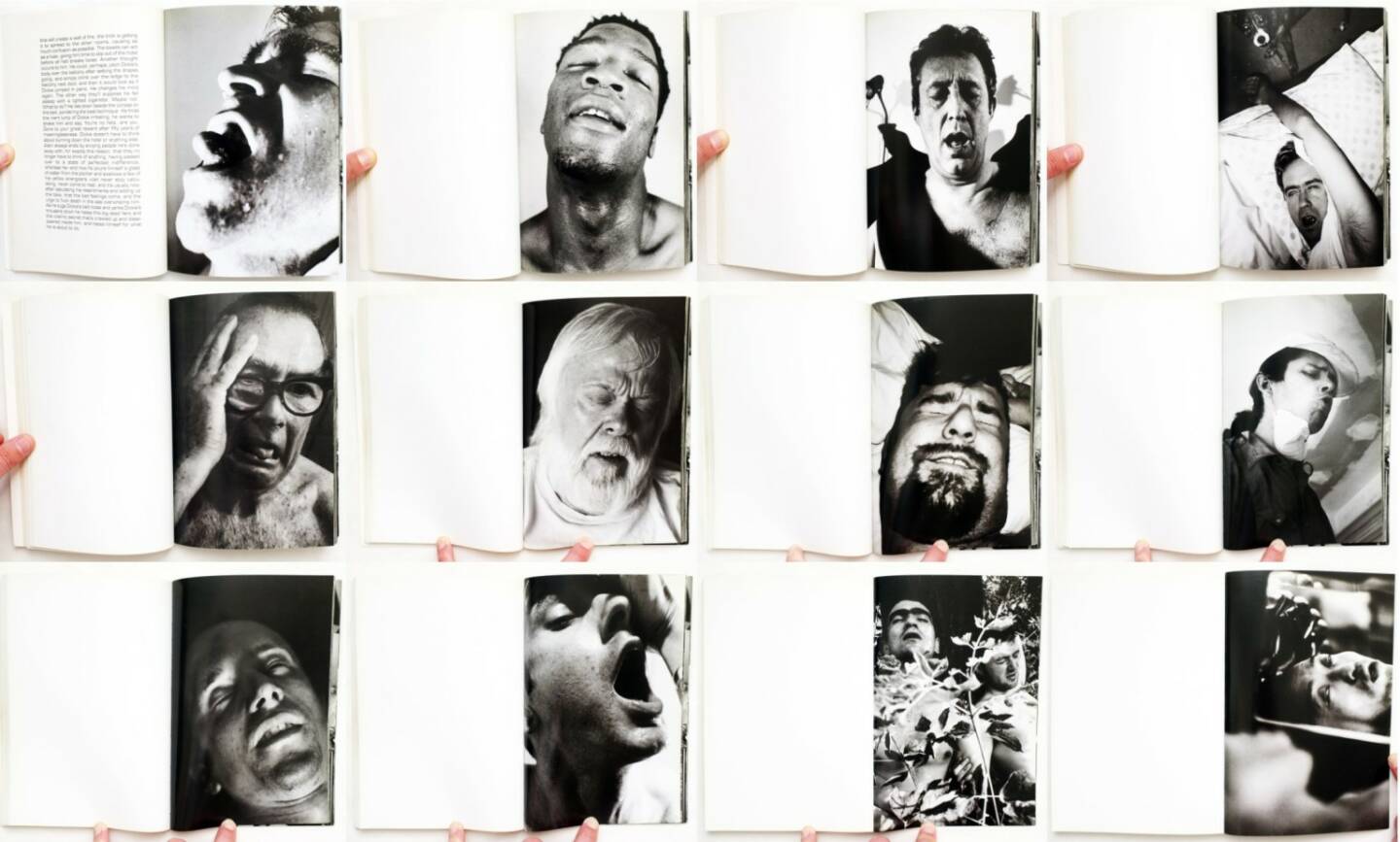 Aura Rosenberg - Head shots, Stop Over Press 1995, Beispielseiten, sample spreads - http://josefchladek.com/book/aura_rosenberg_-_head_shots