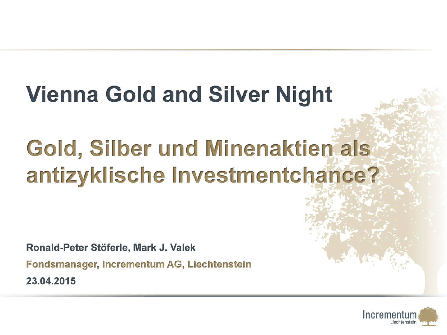 Gold, Silber und Minenaktien als antizyklische Investmentchance?