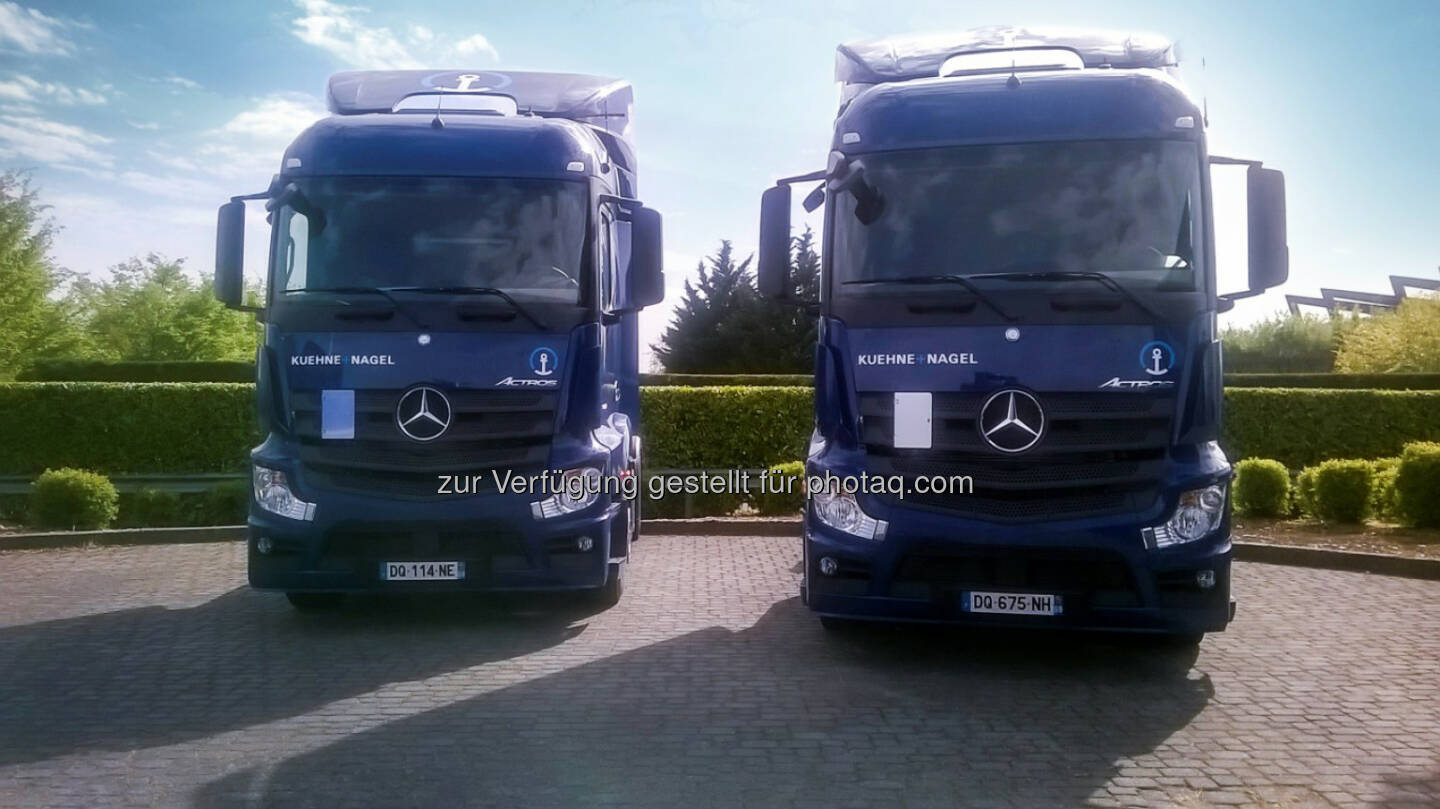 Großauftrag für Mercedes-Benz Lkw: Kühne + Nagel bestellt rund 240 Mercedes-Benz Lkw