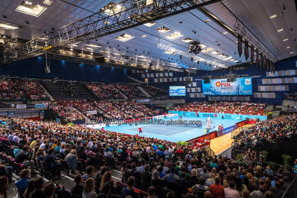 Hallenuebersicht Erste Bank Open 2014, Wiener Stadthalle; Copyright: e-motion/Bildagentur Zolles KG/Christian Hofer, 17.10.2014

, © Aussendung (29.04.2015) 