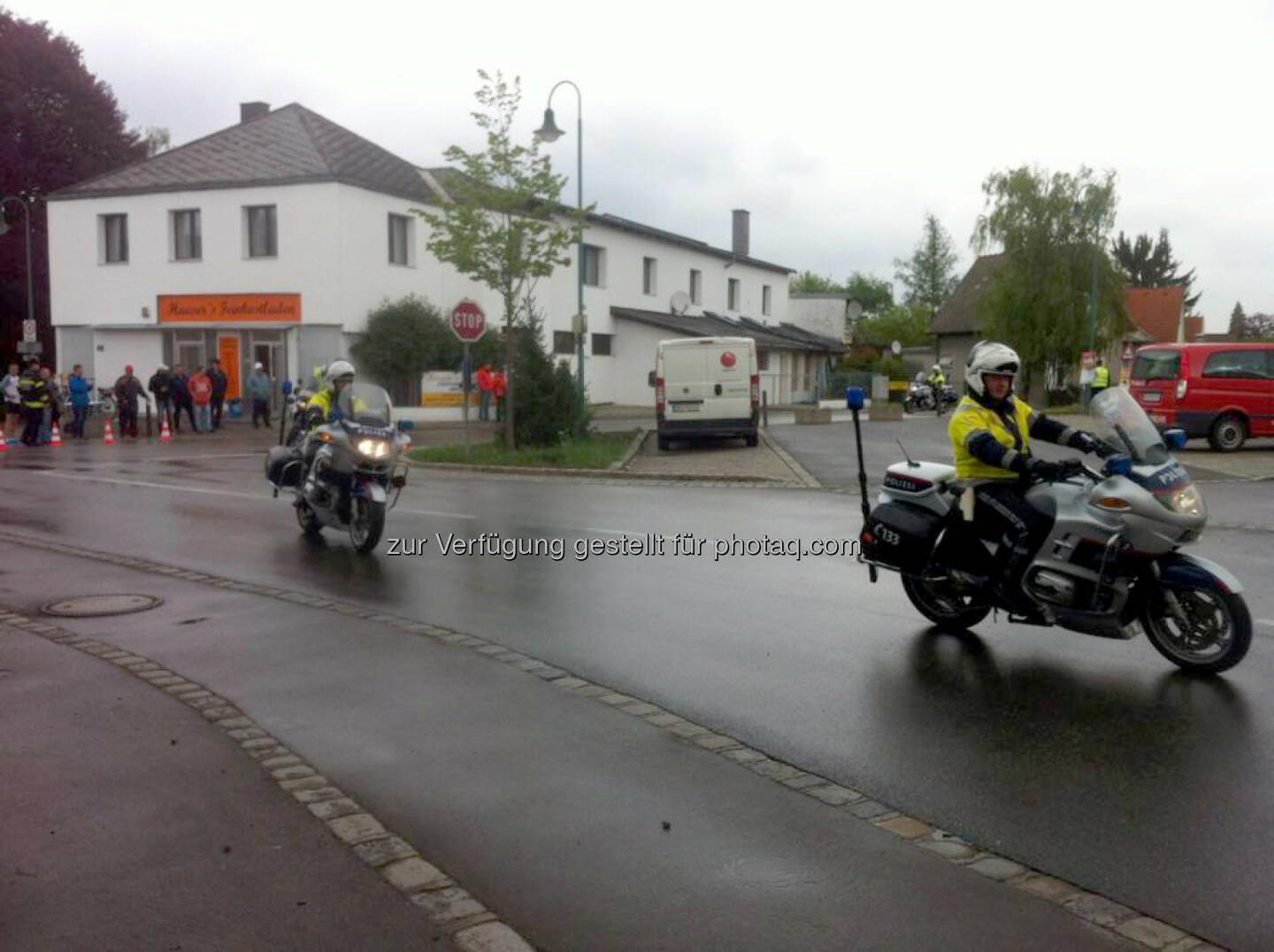 Gran Fondo Giro d'Italia Vienna 2015, Polizei, Motorrad