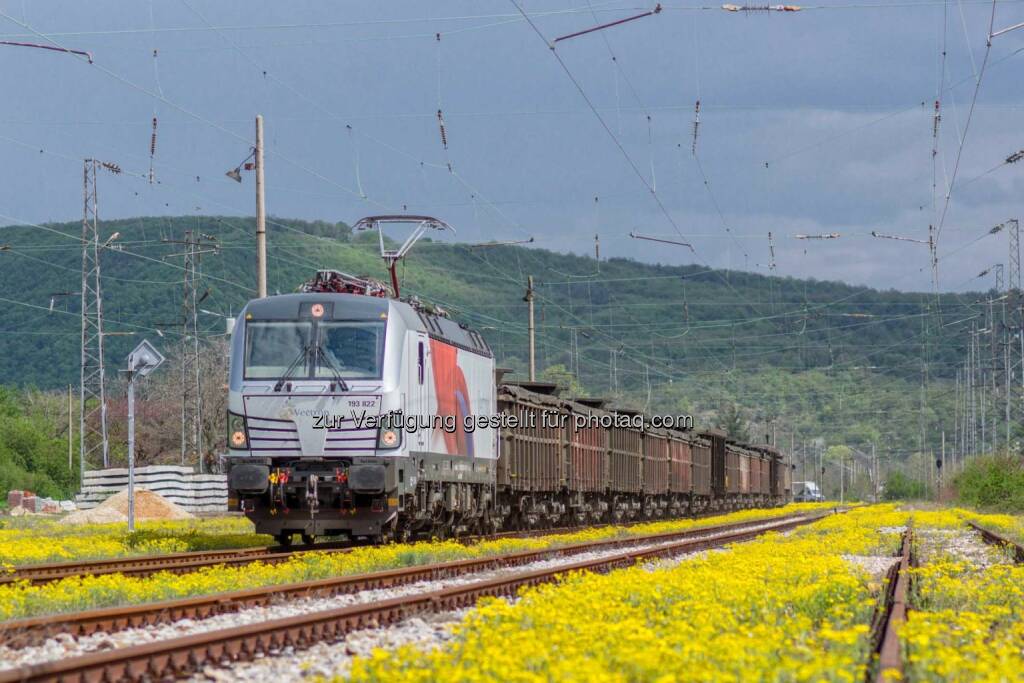 Siemens: Der Vectron absolviert elektromagnetische Tests in Bulgarien. Mit Erreichung der Zulassung könnte die Vectron-Lokfamilie den wichtigen Frachtkorridor zwischen Europa und Asien bedienen., © Aussendung (04.05.2015) 