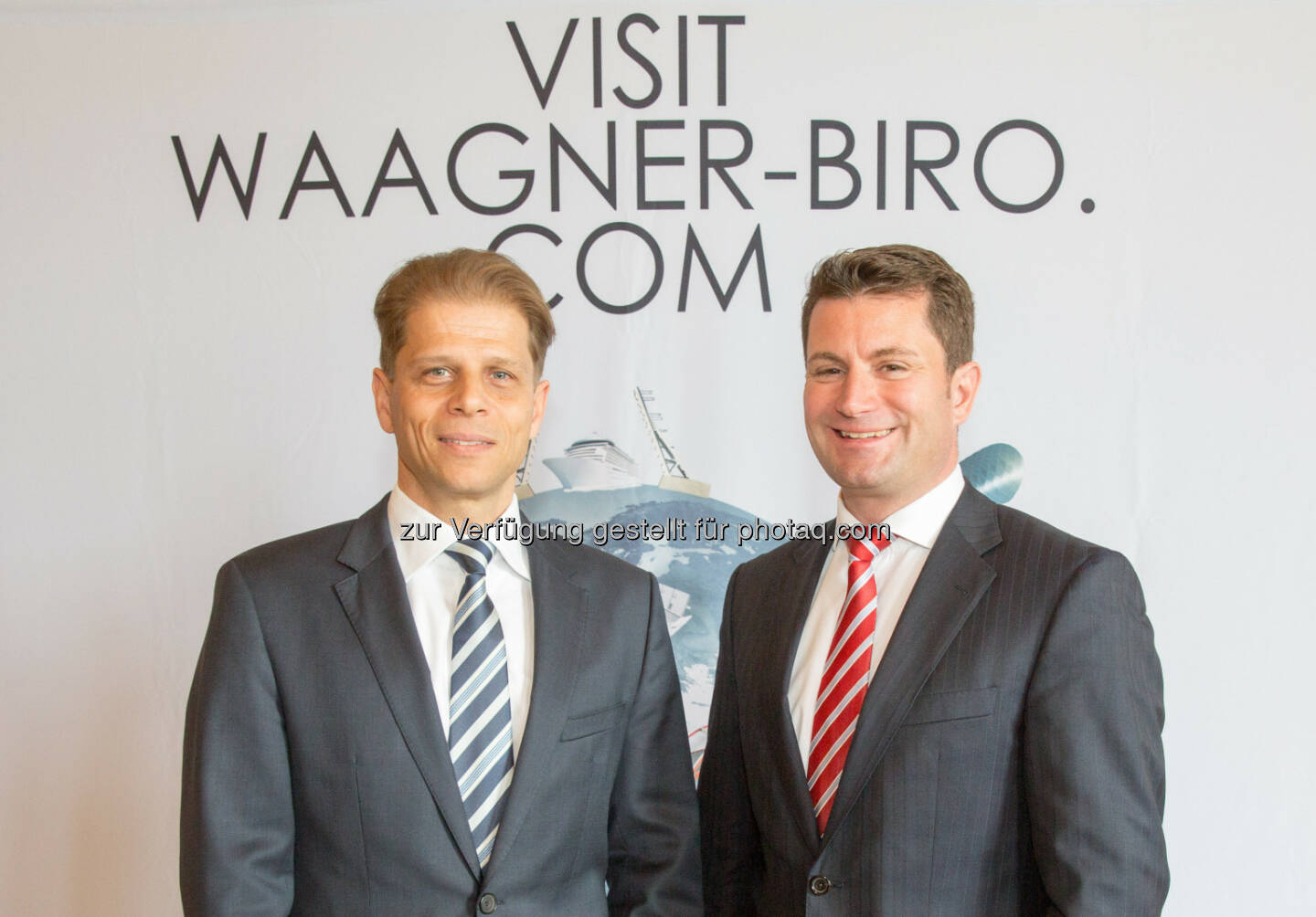 Vorstandsvorsitzende Thomas Jost (R) und Finanzvorstand Martin Zinner, Waagner-Biro AG: 16. Hauptversammlung Waagner-Biro AG: Jahresergebnis 2014 erhöht, aber hinter Erwartungen