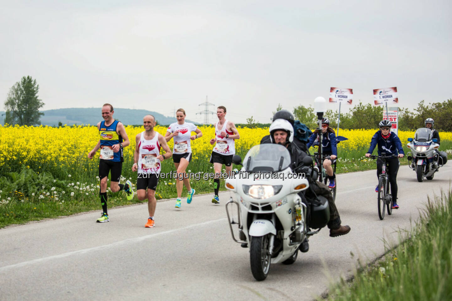 Participants perform at the Wings for Life World Run in St. Poelten, Austria on May, 3rd 2015. // Philipp Greindl for Wings for Life World Run //Please go to www.redbullcontentpool.com for further information. // 