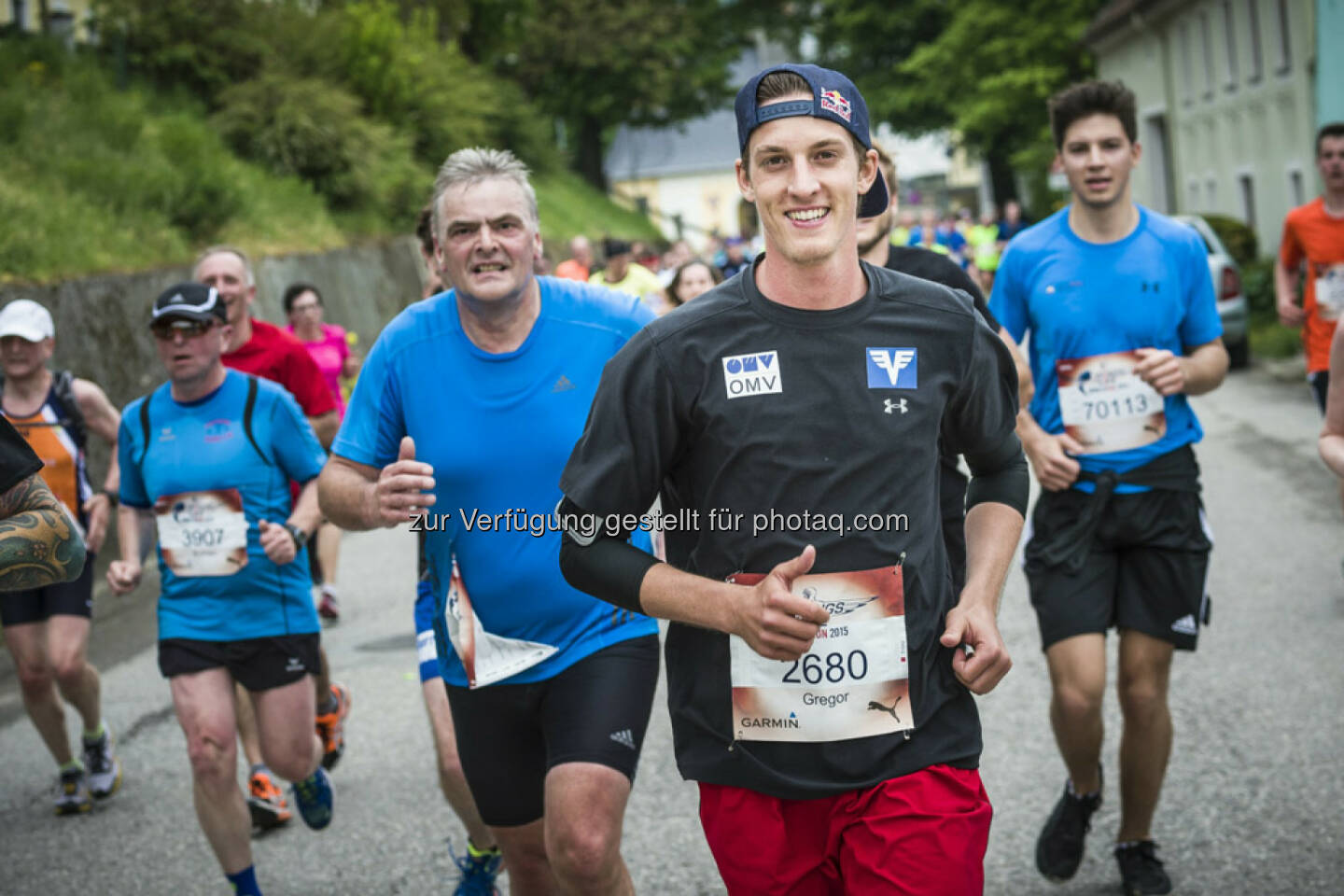 Gregor Schlierenzauer runs during the Wings for Life World Run in St. Poelten, Austria on May 3rd, 2015. // Philip Platzer for Wings for Life World Run // Please go to www.redbullcontentpool.com for further information. // 