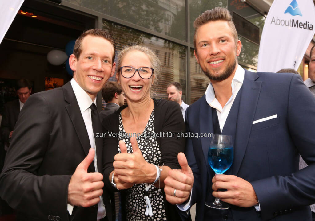 Eugen Schmidt, Martina Zadina, Mark Philipp Wondra, © AboutMedia (06.05.2015) 