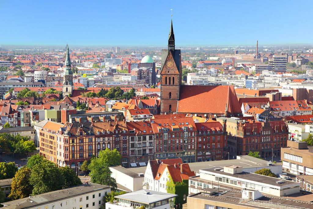 Hannover, Stadt-Zentrum, http://www.shutterstock.com/pic-112302332/stock-photo-panoramic-view-of-hanover-city-germany.html, © www.shutterstock.com (06.05.2015) 