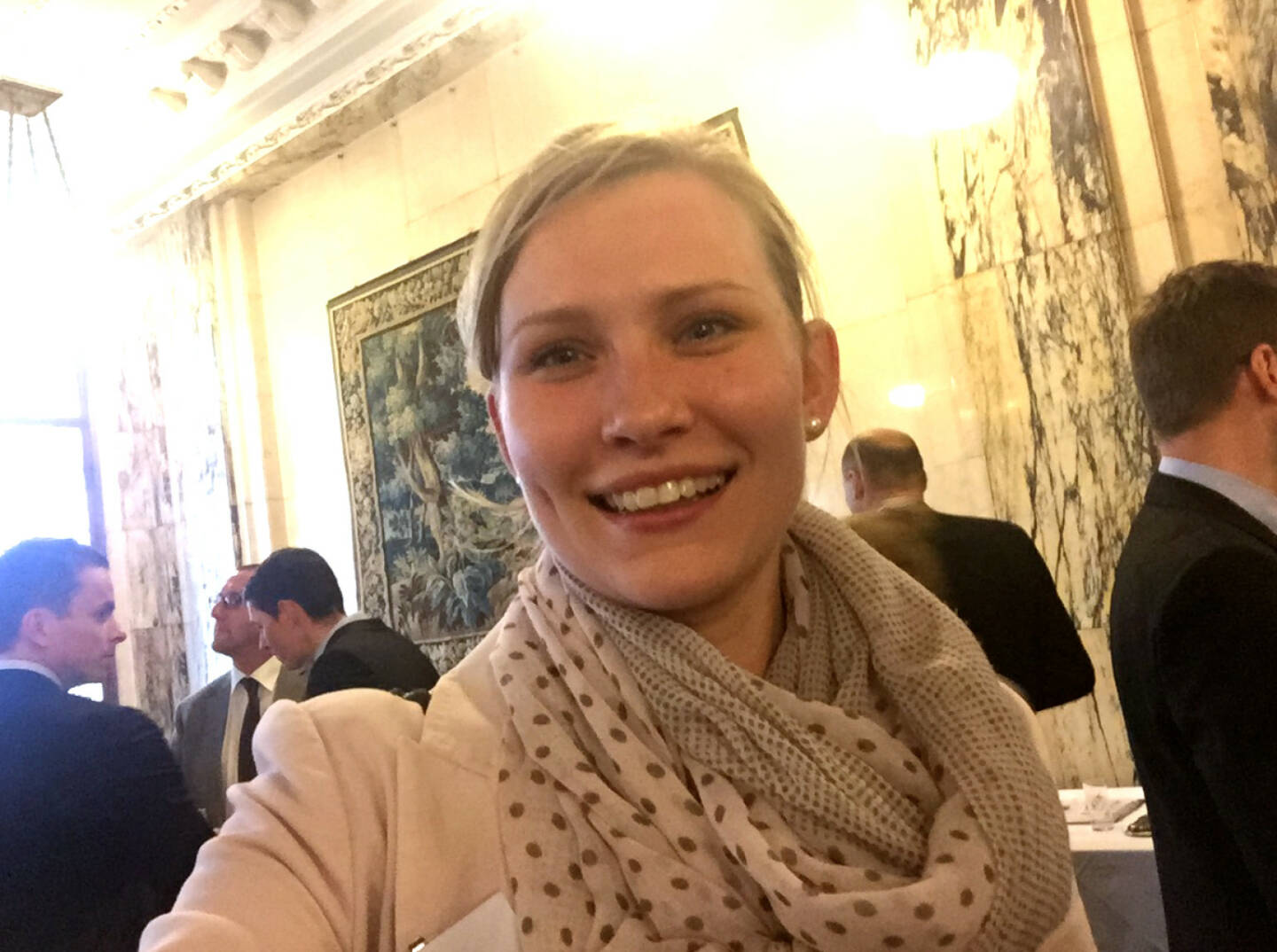 Selfie Anja Rhinow, Vbg. Landes- und Hypothekenbank