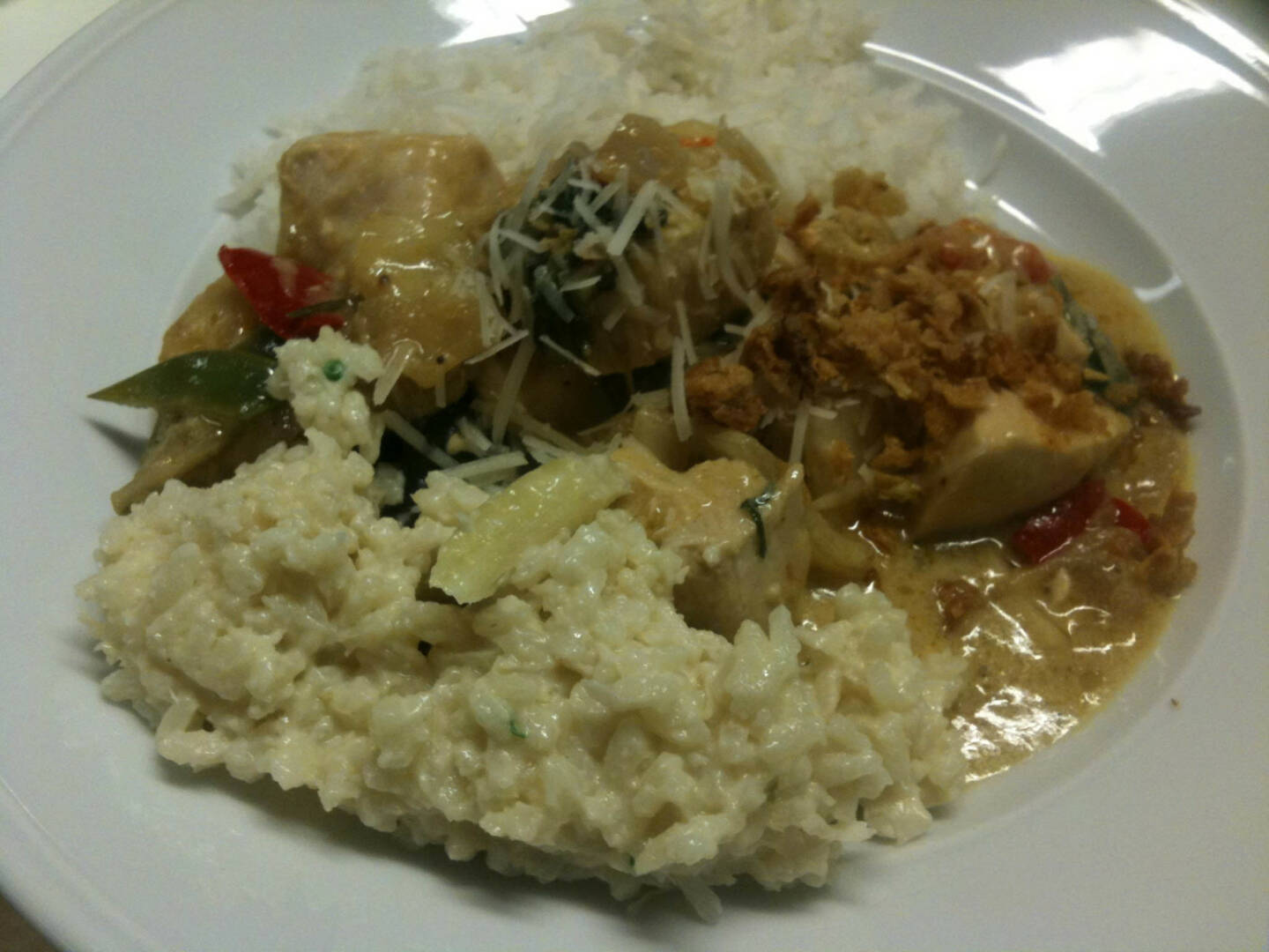 Erste-HV: Hauptspeise Thai-Chicken-Curry, Mai 2015