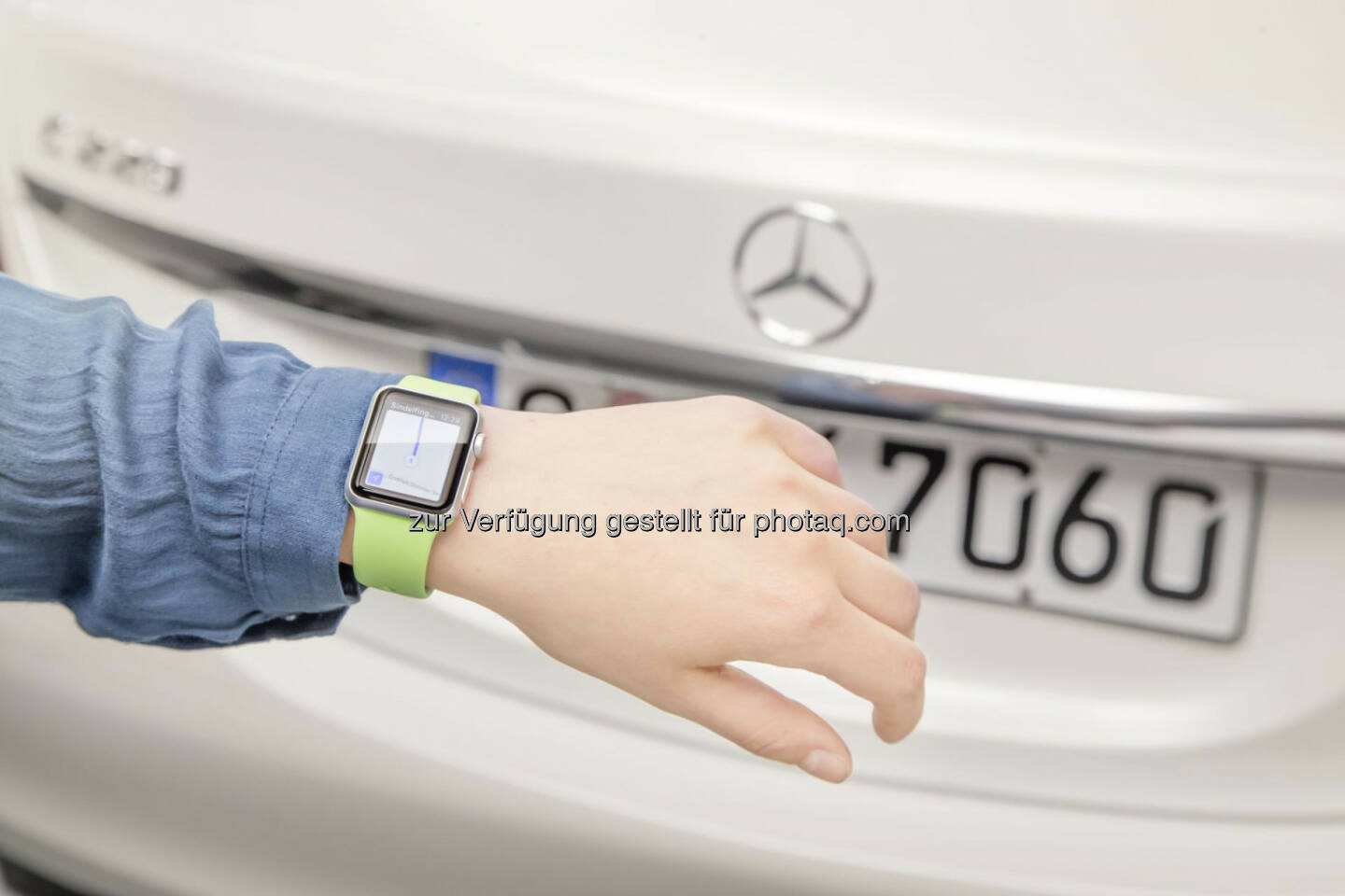 Mercedes-Benz präsentiert neue App für die Apple Watch.
