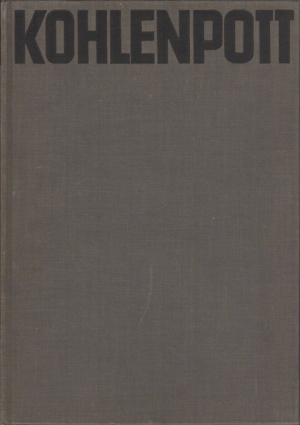 Georg Schwarz - Kohlenpott - ein Buch von der Ruhr, Büchergilde Gutenberg 1931, Cover - http://josefchladek.com/book/georg_schwarz_-_kohlenpott