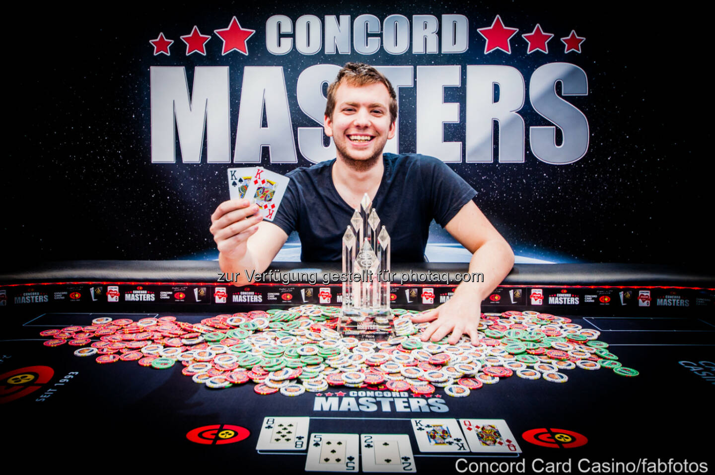 Concord Masters Gewinner Paul Rosner: CBA Spielapparate- und Restaurantbetriebs GmbH: Österreicher gewinnt beim Pokerevent Concord Masters in Wien fast € 60.000
