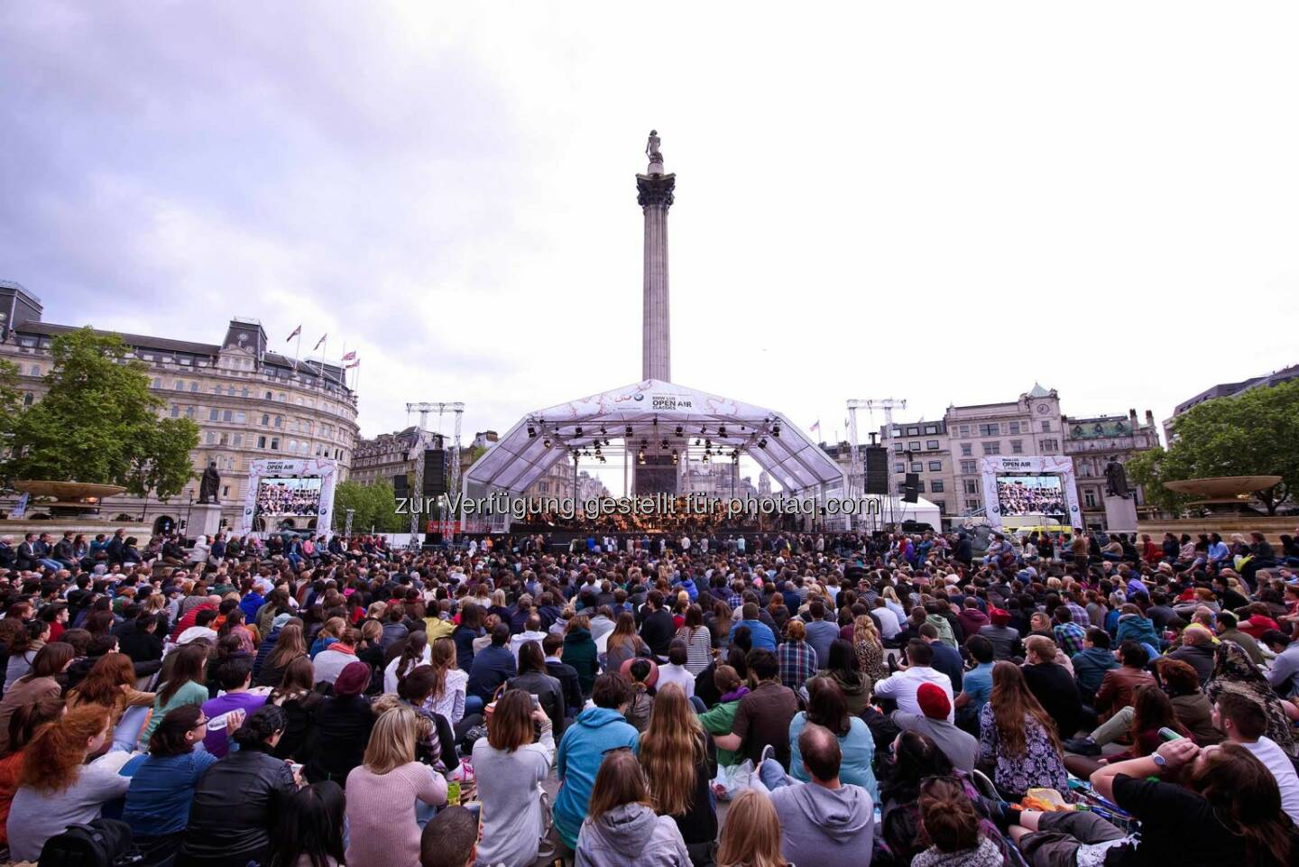 The London Symphony Orchestra, BMW, Open Air Classics @ Trafalgar Square. Featuring Soloist Nicola Benedetti and Conductor Valery Gergiev: BMW LSO Open Air Classics erneut ein großer Erfolg. Tausende beim kostenlosen Konzert des London Symphony Orchestra auf dem Trafalgar Square.
©Tristram Kenton 05/15
