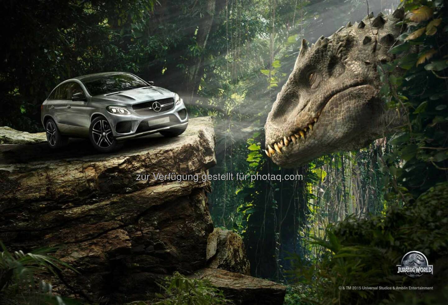 Mercedes-Benz in Universal Pictures’ and Amblin Entertainment’s Jurassic World: Das neue GLE Coupé  in Jurassic World 