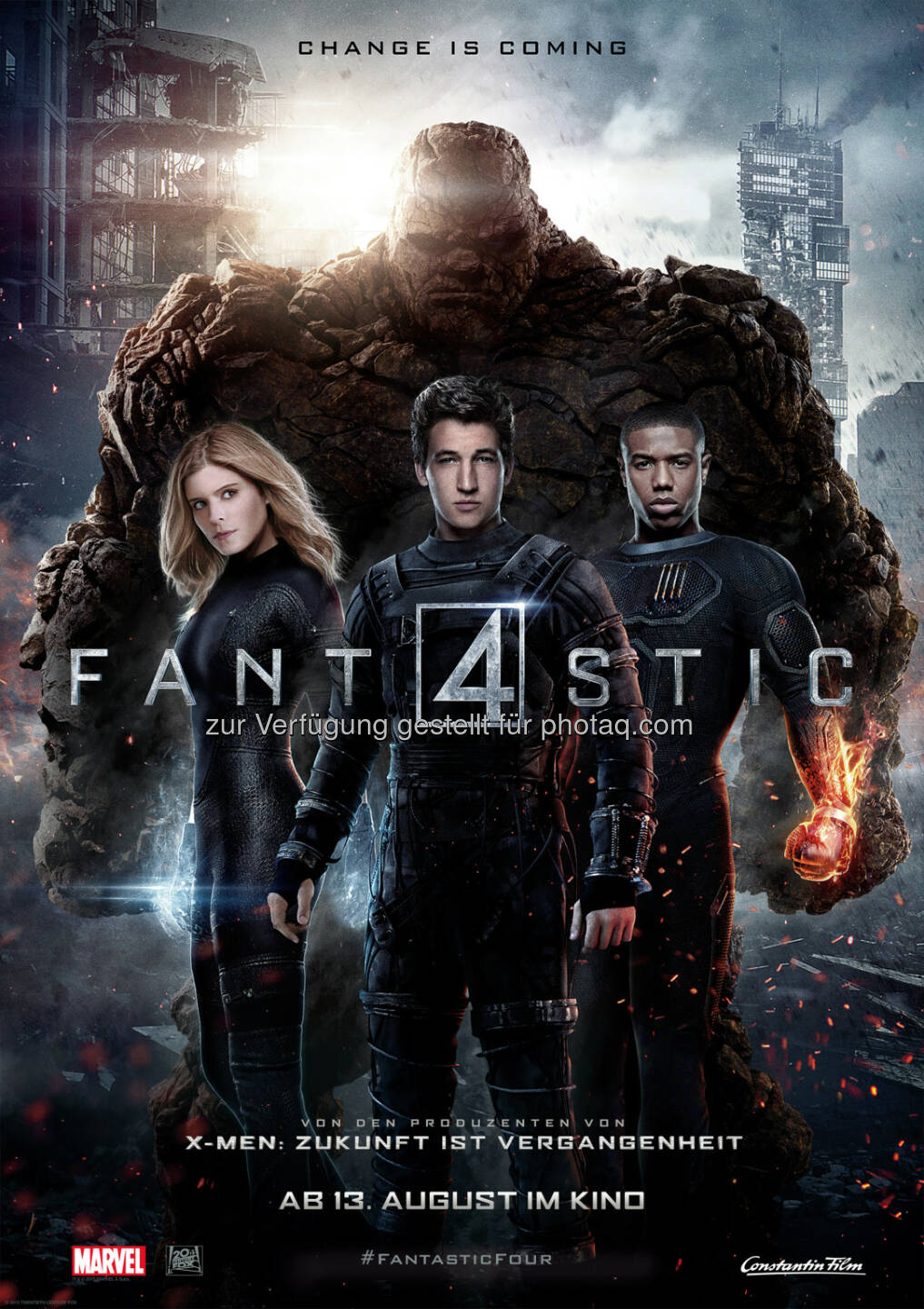 Constantin Film: Fantastic Four - Erste Fotos der Kult-Comic-Verfilmung online