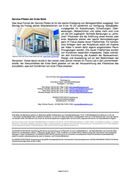 Erste und VIG seestarten in der Seestadt, Seite 2/2, komplettes Dokument unter http://boerse-social.com/static/uploads/file_12_erste_vig_seestadt.pdf (22.05.2015) 