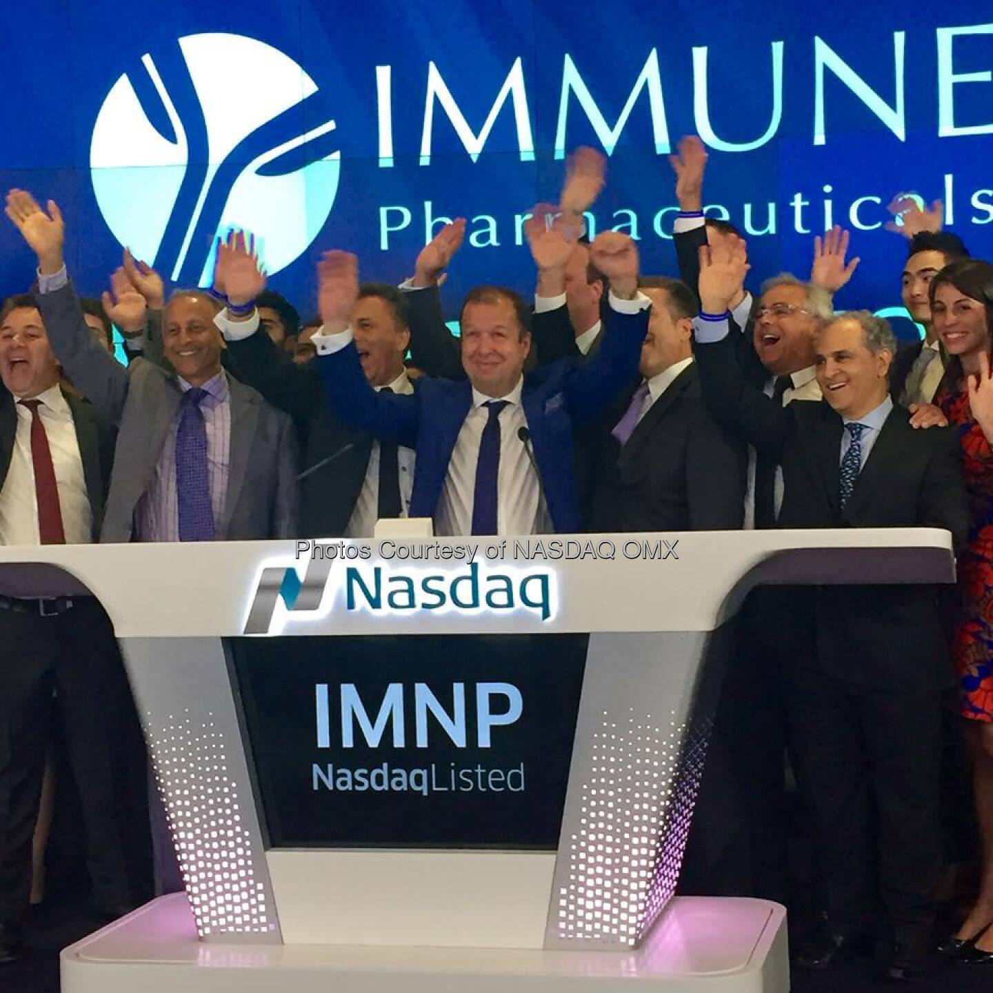 Our ambition for the future is further made possible through our listing on #Nasdaq Dr. Daniel Teper, CEO @ImmunePharma #IgniteYourAmbition  Source: http://facebook.com/NASDAQ