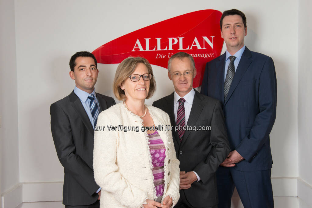 Georg Brandauer, Susanne Schindler, Karl Spreitzhofer und Helmut Berger, Allplan GmbH: Viererspitze behält Führung, © Aussender (27.05.2015) 