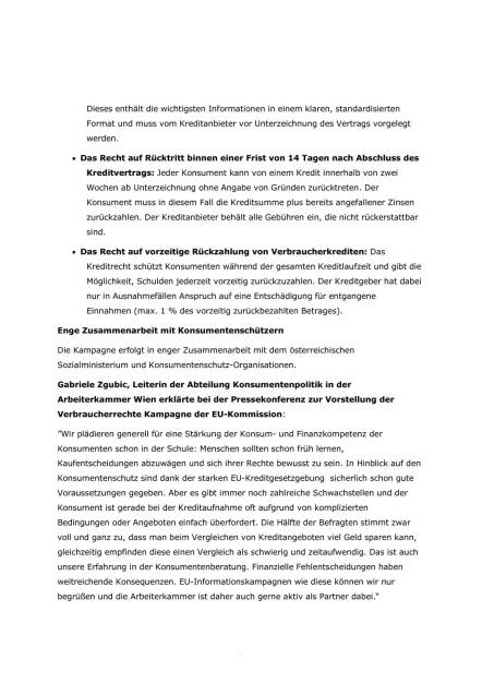 EU informiert zu Rechtsschutz bei Verbraucherkrediten, Seite 2/3, komplettes Dokument unter http://boerse-social.com/static/uploads/file_41_verbraucherkredite.pdf (28.05.2015) 