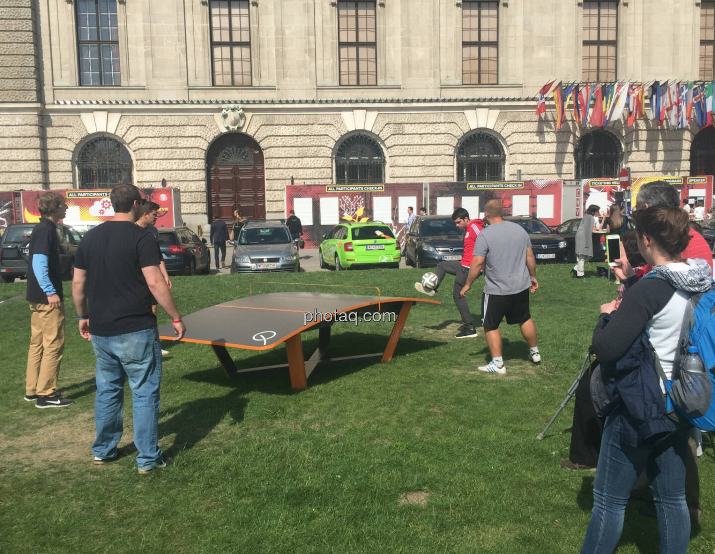 Fussball Hofburg