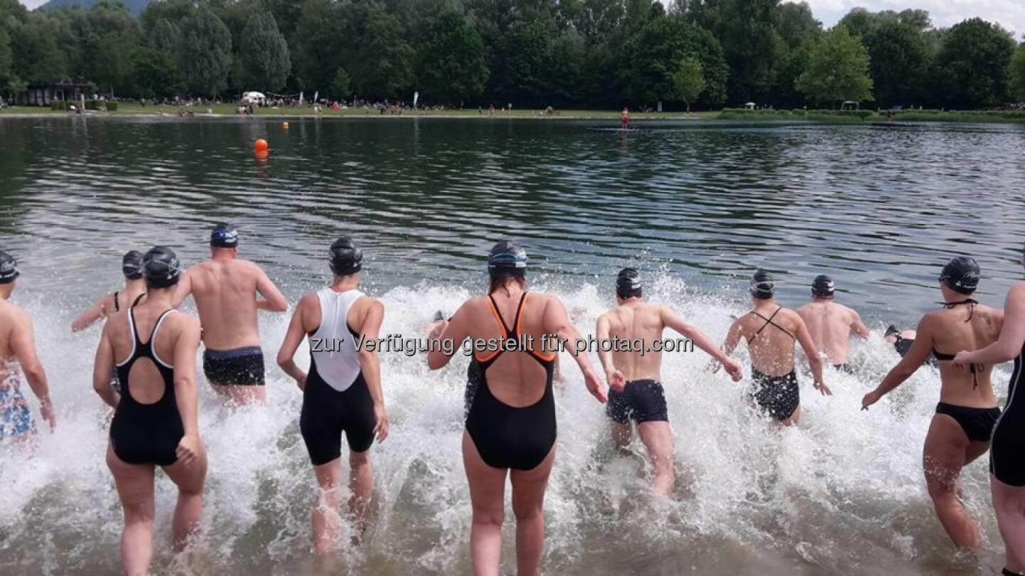 4. Salzburger Firmen Triathlon Start