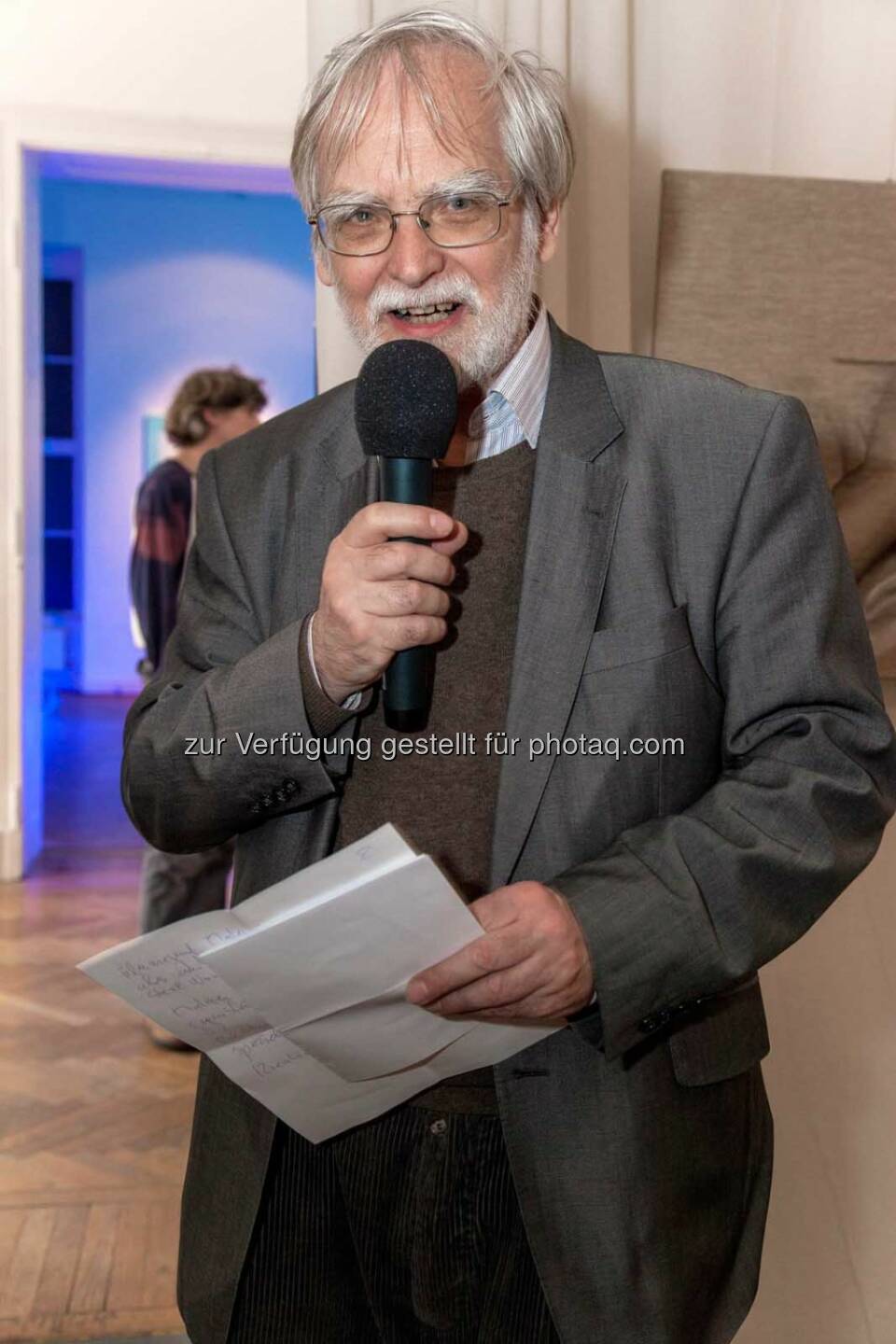 Ulrich Gansert bei der Laudatio (C) Peter Hickersberger