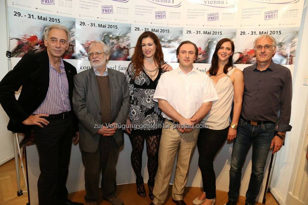 Roland Trnka (Schauspieler), Ulrich Gansert, Eva Meindl, Veranstalter Konstantin F. Chatziathanassiou, Lisa Grüner, Hannes Gruber (Sportdirektor ÖLV) (C) Robert Rieger, © Robert Rieger, Manfred Schmid, Johannes Asenbaum, Peter F. Hickersberger (02.06.2015) 