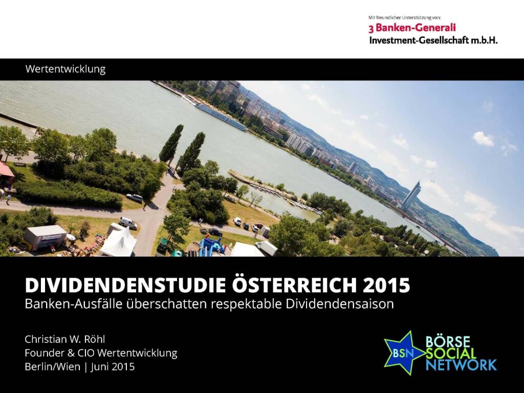 Dividendenstudie Österreich 2015 (03.06.2015) 