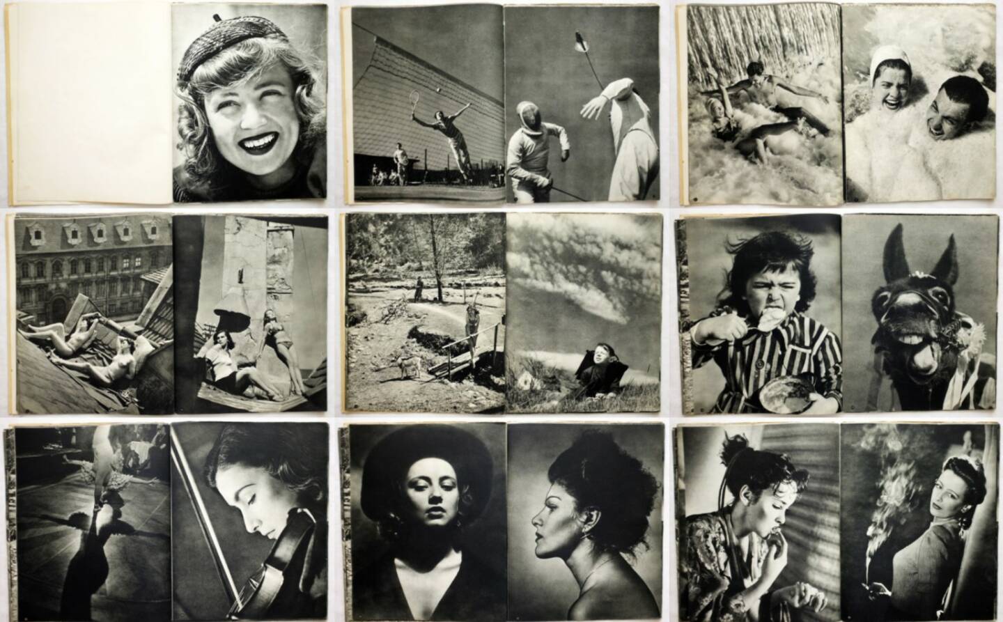 Karel Ludwig - Fotografie Karla Ludwiga, Ceskoslovenske Filmove Nakladatelstvi 1948, Beispielseiten, sample spreads - http://josefchladek.com/book/karel_ludwig_-_fotografie_karla_ludwiga