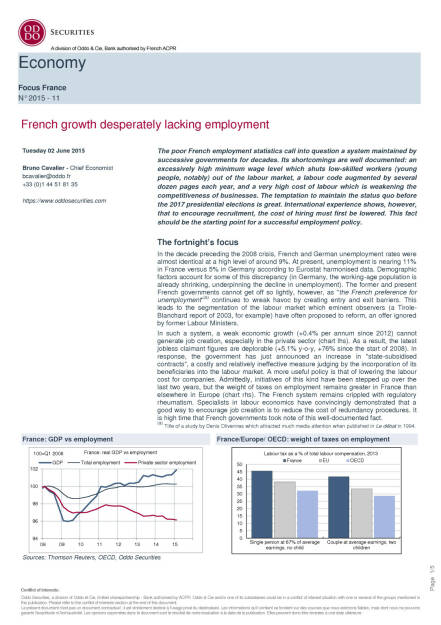 Oddo: Frankreichs Arbeitsmarkt krankt an regulatorischem Rheuma, Seite 1/5, komplettes Dokument unter http://boerse-social.com/static/uploads/file_84_oddo_frankreich-studie.pdf (05.06.2015) 